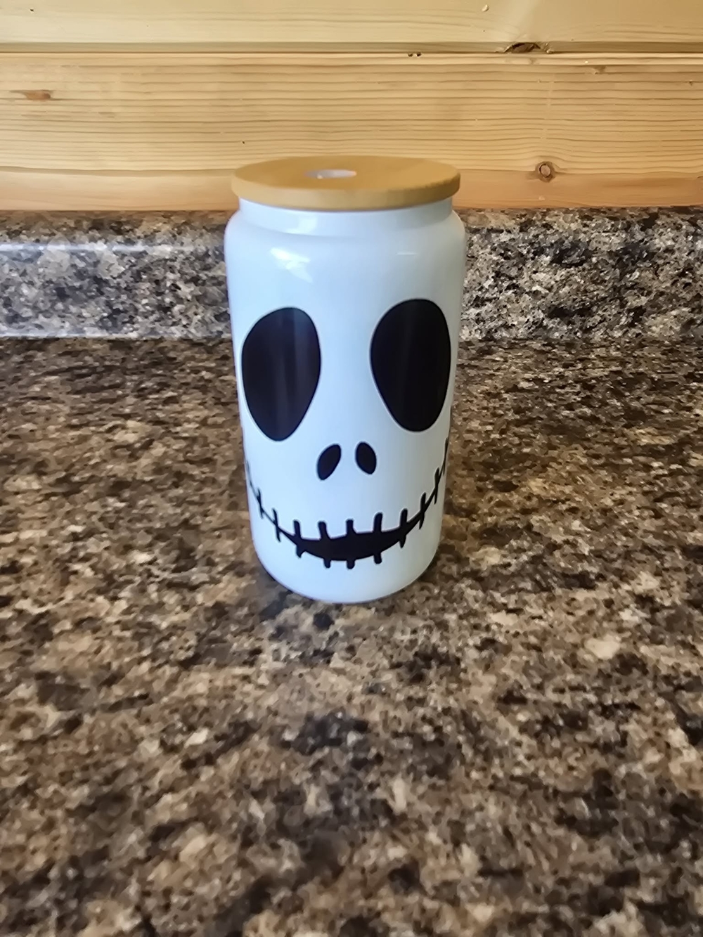 Halloween Glass Cup 18 oz